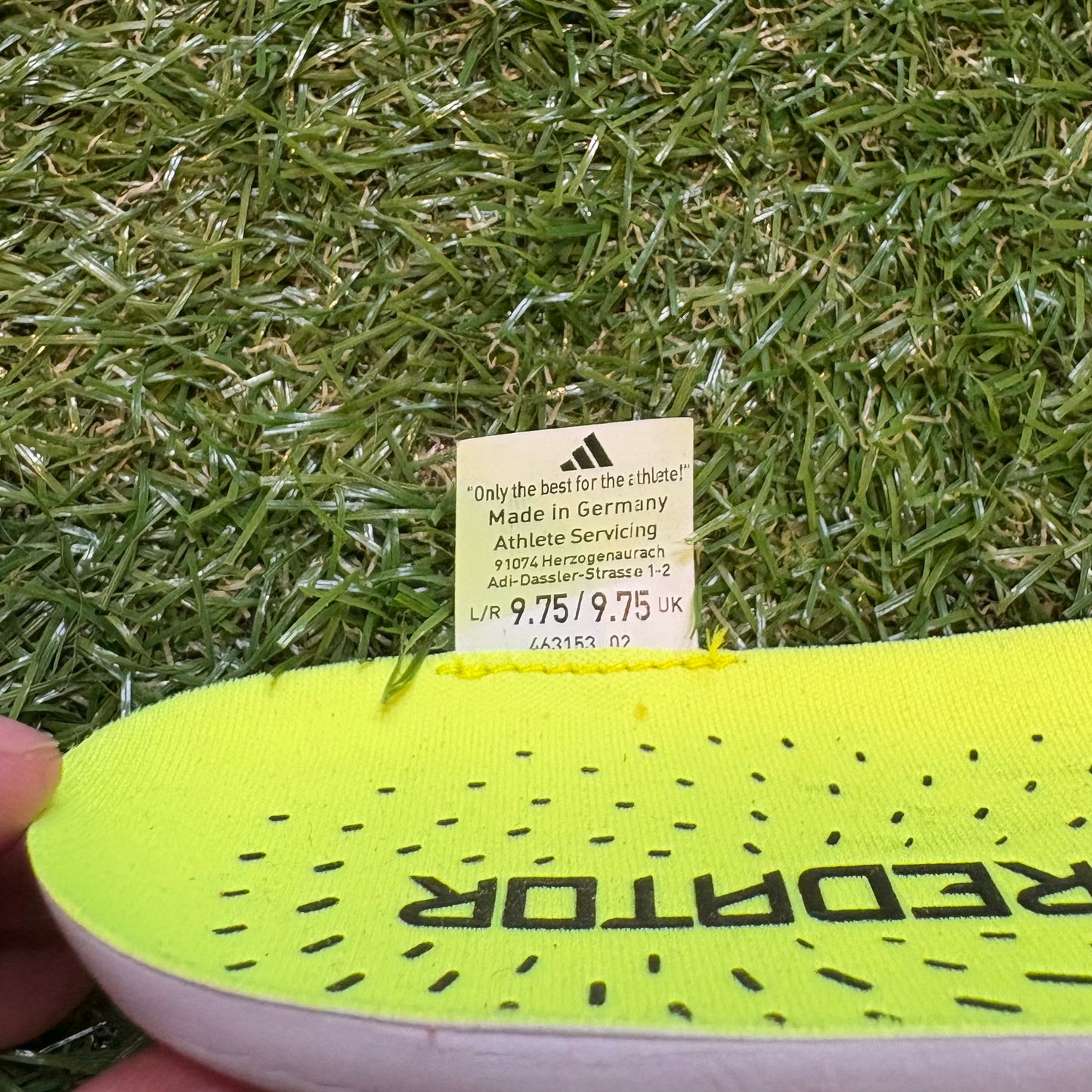 Adidas Predator Elite FT FG - UK Size 9.75 “Angel Di Maria”