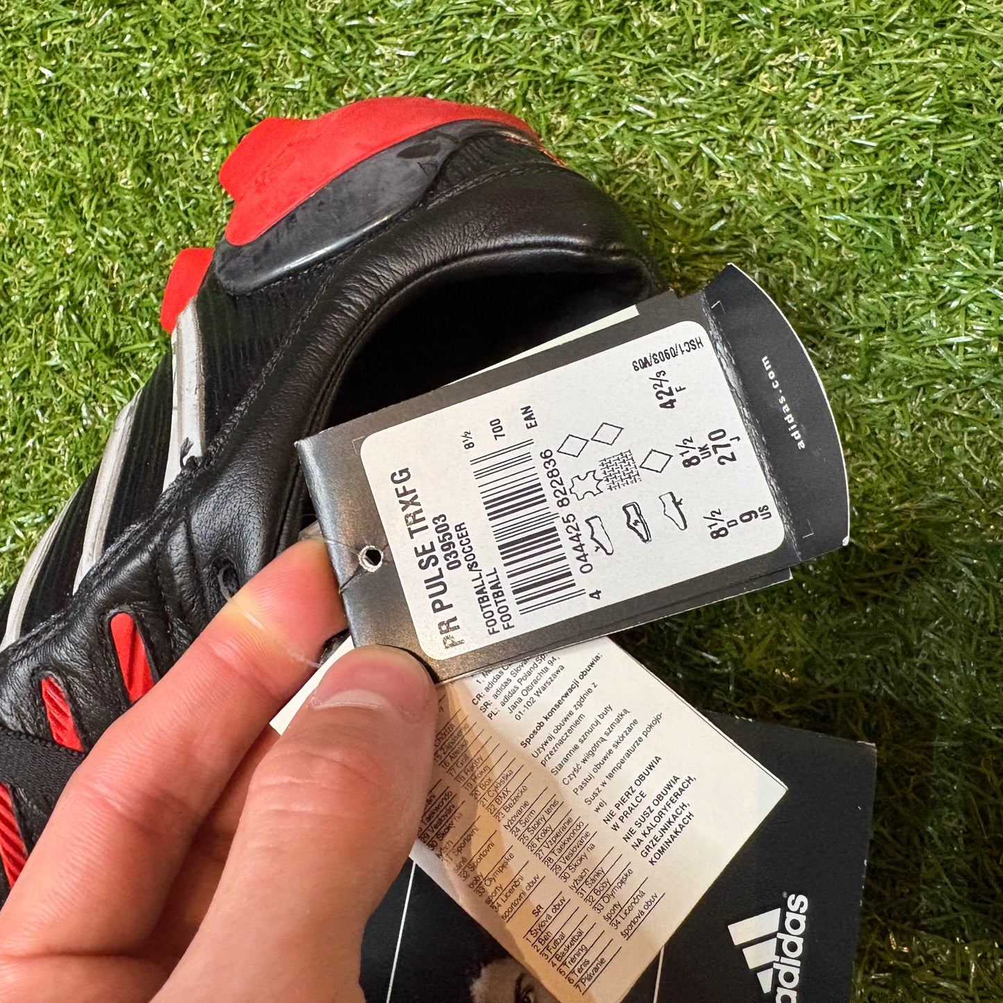 Adidas Predator Pulse TRX FG - UK 8.5