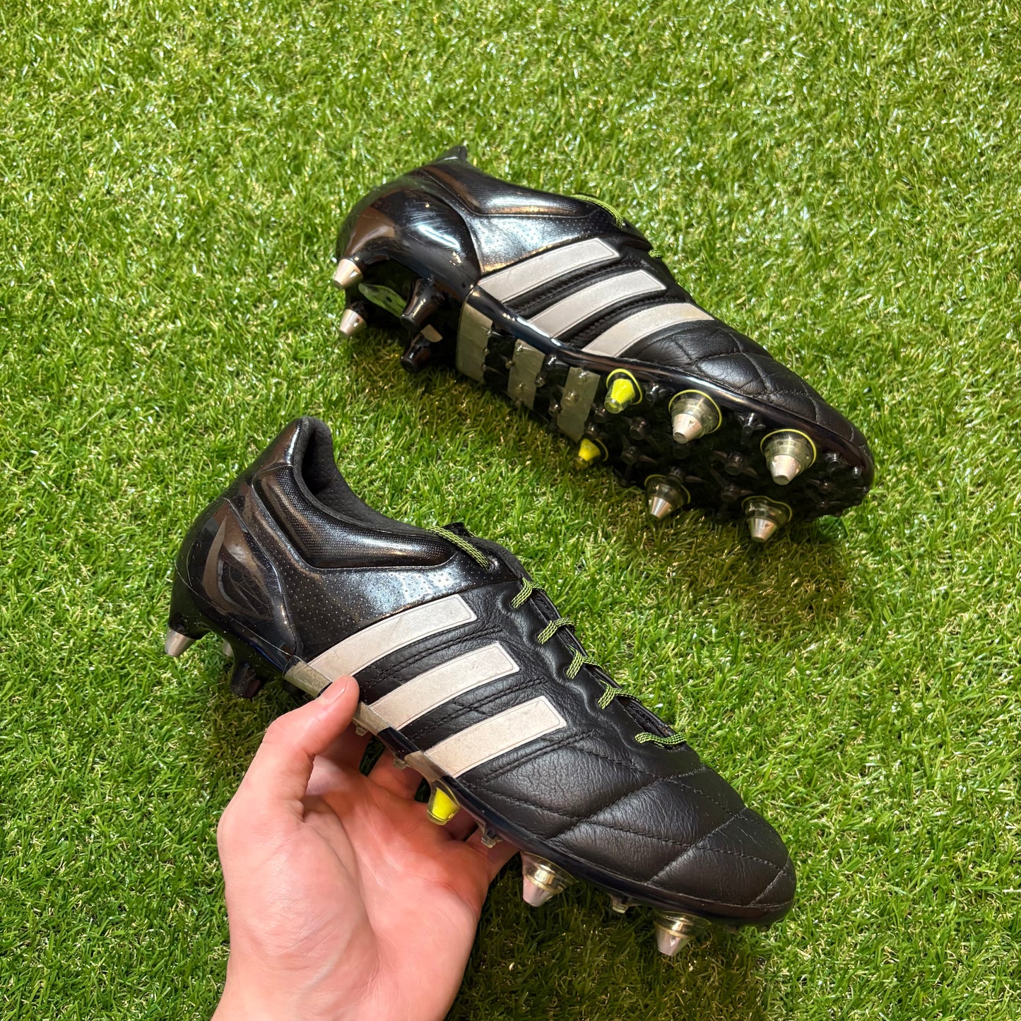 Adidas Ace 15.1 SG Leather - UK 8.5